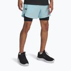 Pantaloni scurți pentru bărbațiUnder Armour Peak Woven 2in1 stream/black