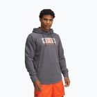 Bluză pentru bărbaț Under Armour Rival Terry Logo castlerock/mod gray/fire