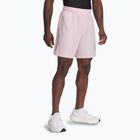 Pantaloni scurți de antrenament pentru bărbați Under Armour Woven Wordmark prime pink/black