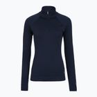Bluză termoactivă pentru femei Smartwool Classic Thermal Merino Base Layer 1/4 Zip Boxed deep navy