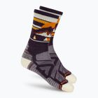 Șosete pentru femei Smartwool Hike Light Cushion New Pattern Crew prple ris