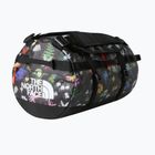 Geantă de voiaj The North Face Base Camp Duffel S 50 l black alpine floral