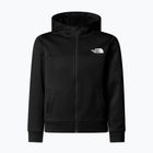 Bluză pentru copii The North Face Teen Reaxion Full Zip Hoodie tnf black