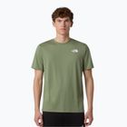 Tricou pentru bărbați The North Face 24/7 Reg bark mist