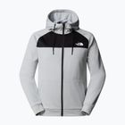 Hanorac pentru bărbați The North Face Reaxion Fleece Full Zip Hoodie high rise grey light heather