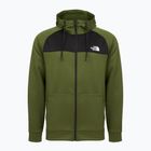 Hanorac pentru bărbați The North Face Reaxion Fleece Full Zip Hoodie woodland green/black