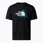 Tricou pentru bărbați The North Face Mountain Foundation Graphic black