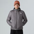 Geacă matlasată pentru bărbați The North Face Huila Synthetic Hoodie smoked pearl