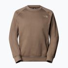 Bluza bărbați The North Face Raglan Box Nse Crew mocha brown/mushroom gr
