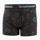 Boxeri termoactivi pentru bărbați Smartwool Merino Print Boxer Brief Boxed black paisley