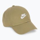 Șapcă Nike Club Unstructured Futura Wash parachute beige/white