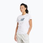 Femeii New Balance Jersey Logo alb