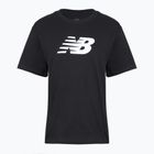 Tricou pentru femei New Balance Sport Jersey Relaxed Logo black/white