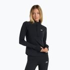 Tricou de alergare New Balance Harmony Half Zip negru pentru femei