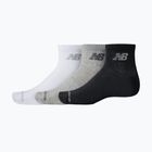 Șosete New Balance Performance Basic Ankle 3 perechi white/silver metallic