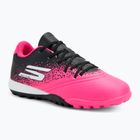 Încălțăminte de fotbal pentru copii Skechers Razor Gold 1.5 TF black/pink