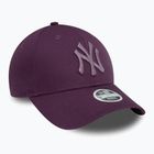 Șapcă pentru femei New Era Metallic 9FORTY New York Yankees dark purple