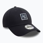 Șapcă New Era Metallic Patch 9FORTY New York Yankees navy