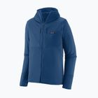 Bluză de trekking pentru bărbați Patagonia R1 Thermal Full Zip Hoody clement blue