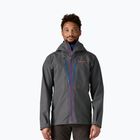 Geacă de ploaie pentru bărbați Patagonia Triolet forge grey w / p6 blue