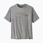 Tricou pentru bărbați Patagonia Cap Cool Daily Graphic Shirt stratapeaks / feather grey