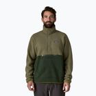 Bluză de trekking pentru bărbați Patagonia Retro Pile 1 / 2 Snap P / O old growth green