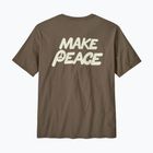 Tricou pentru bărbați Patagonia Balance Organic peace seeds / marlow brown