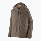 Geacă de ploaie pentru bărbați Patagonia Insulated Powder Town marlow brown