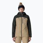 Geacă de ploaie pentru femei Patagonia Insulated Powder Town oar tan