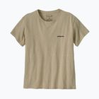 Tricou pentru femei Patagonia P-6 Logo Responsibili-Tee pumice