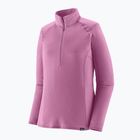 Bluză pentru femei Patagonia Cap Termal Weight Zip Neck brisk purple