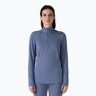 Bluză pentru femei Patagonia Cap Termal Weight Zip Neck clement blue