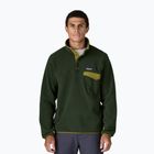 Bluză de trekking pentru bărbați Patagonia LW Synch Snap-T P / O old growth green