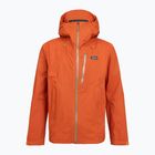Geacă de ploaie pentru bărbați Patagonia Granite Crest Rain coal orange