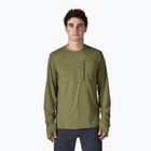 Longsleeve pentru bărbați Patagonia Capilene Cool Sun caper green/buckhorn green x-dye