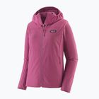 Geacă softshell pentru femei Patagonia R1 CrossStrata Hoody faded magenta