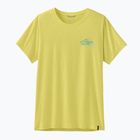 Tricou pentru femei Patagonia Capilene Cool Daily Shirt - Boardshort Logo lemon zest