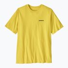 Tricou pentru bărbați Patagonia P-6 Logo Responsibili-Tee p-6 outline/lemon zest