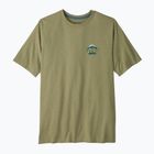 Tricou de trekking pentru bărbați Patagonia Great Waves Responsibili Tee gumtree green