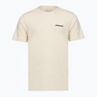 Tricou pentru bărbați Patagonia P-6 Logo undyed natural
