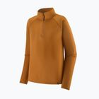 Bluză termoactivă pentru bărbați Patagonia Capilene Midweight Zip Neck cinnamon brown