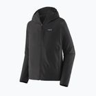 Geacă softshell pentru bărbați Patagonia R1 TechFace Hoody black