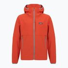 Geacă softshell pentru bărbați Patagonia R1 TechFace Hoody hot ember