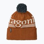 Căciulă de iarnă Patagonia Powder Town hut tripper logo: cinnamon brown