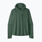 Bluză pentru bărbați Patagonia Cap Cool Sun Hoody Canopy Green - Light Canopy Green X-Dye