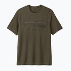 Tricou pentru bărbați Patagonia Cap Cool Trail Stratapeaks basin green