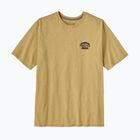 Tricou pentru bărbați Patagonia Great Waves Responsibili-Tee lynx tan