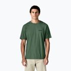 Tricou pentru bărbați Patagonia P-6 Logo canopy green
