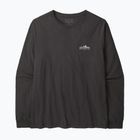 Longsleeve pentru bărbați Patagonia Fitz Roy Foothills LS ink black