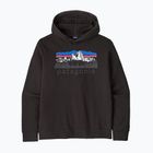 Bluză de trekking pentru bărbați Patagonia Fitz Roy Foothills Daily Hoody black